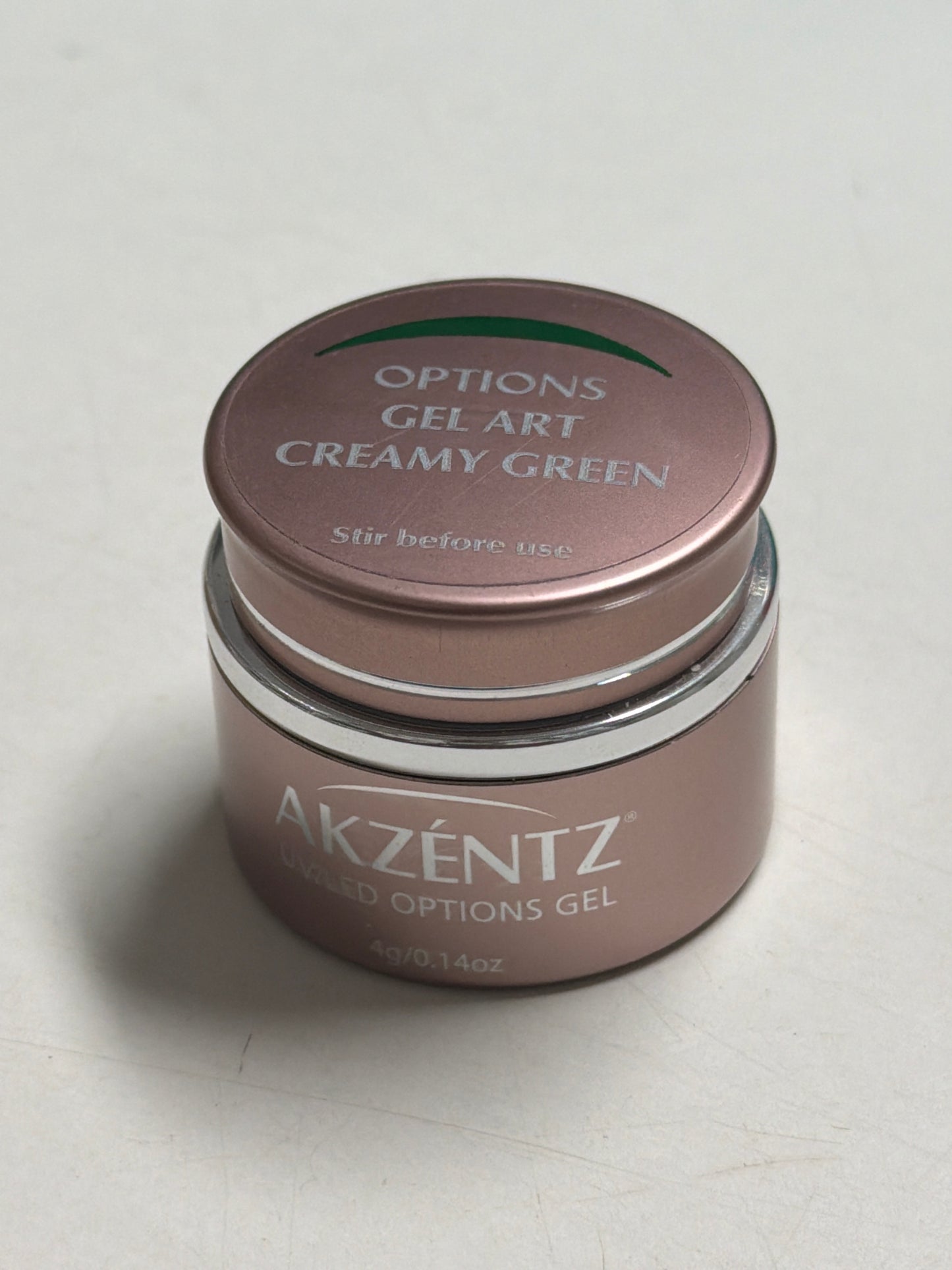 Option gel art creamy green