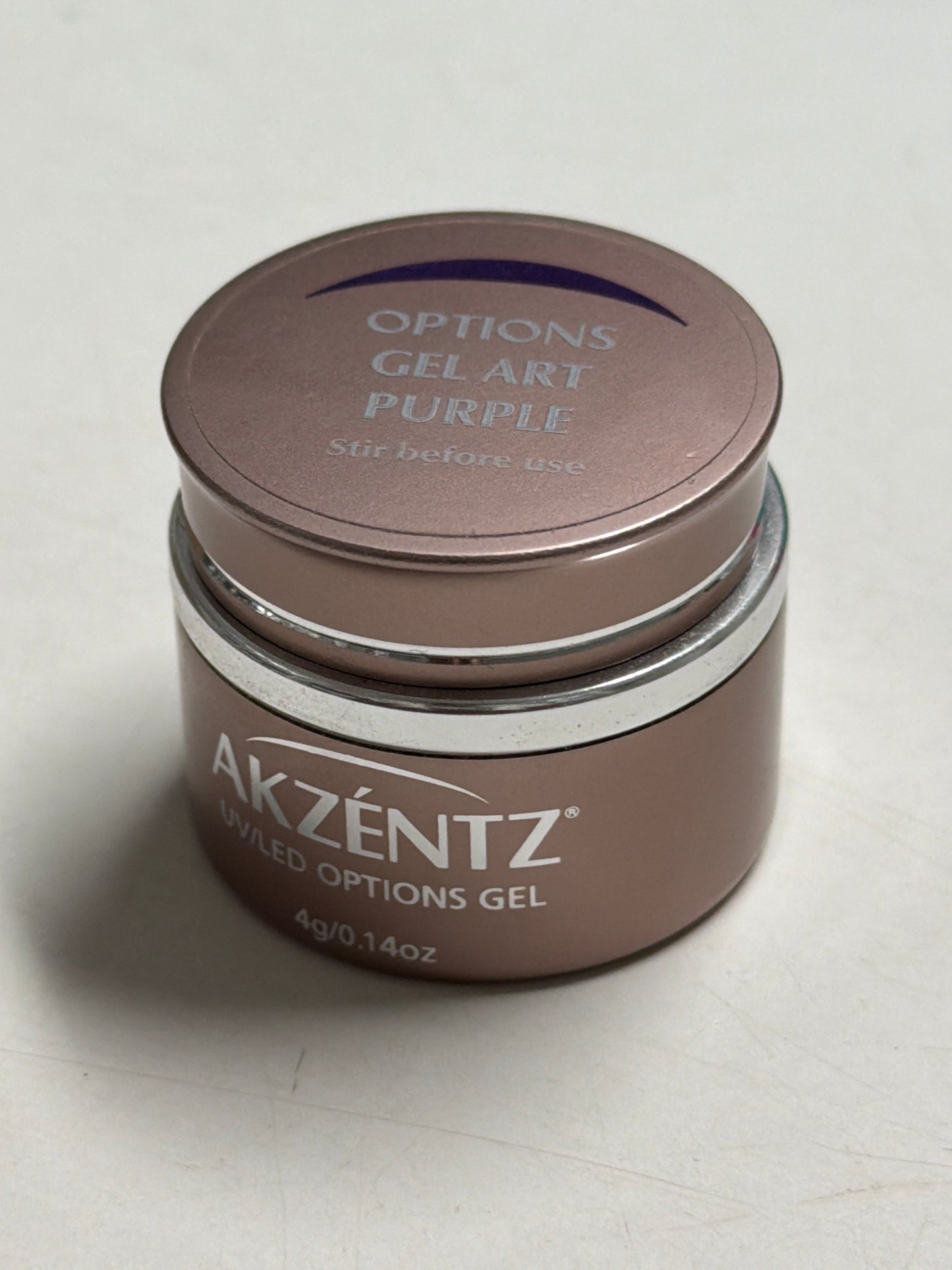Option gel art purple