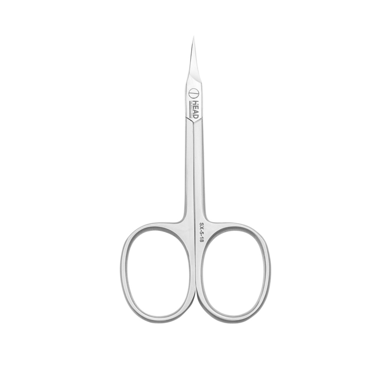 Head Beauty-SX-5-18 Professional Cuticle Scissors X-line, Blade 18 mm, Small
