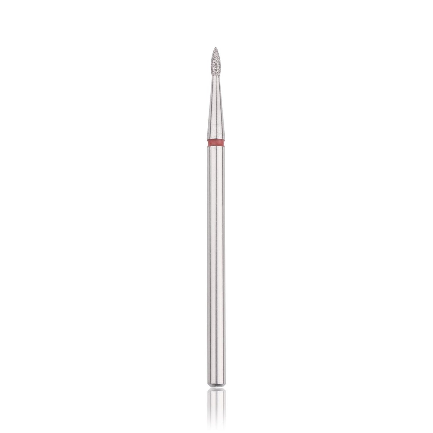 HBD-243RD.021Diamond bur “flame” small red
