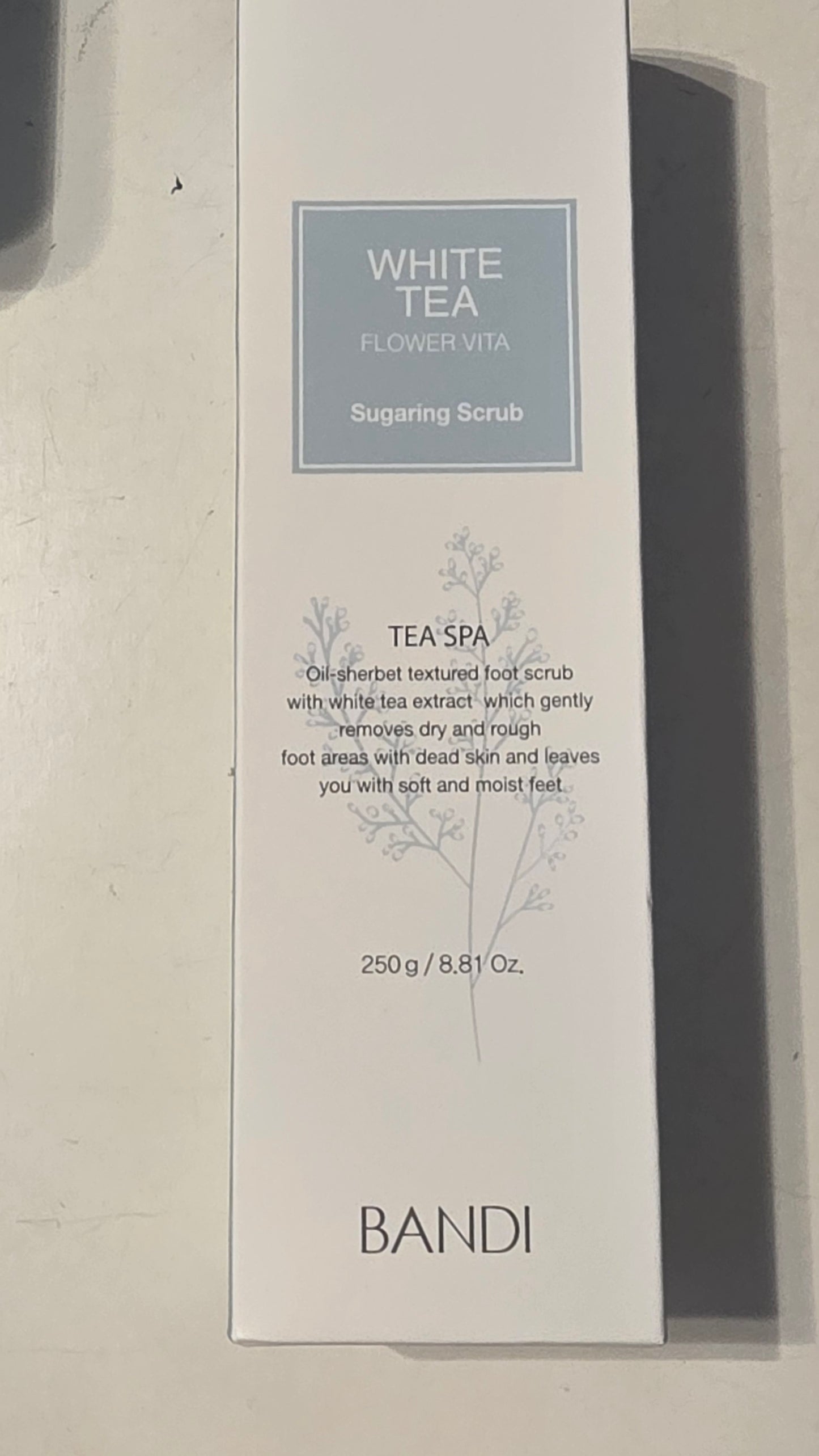 White Tea foot scrub Bandi