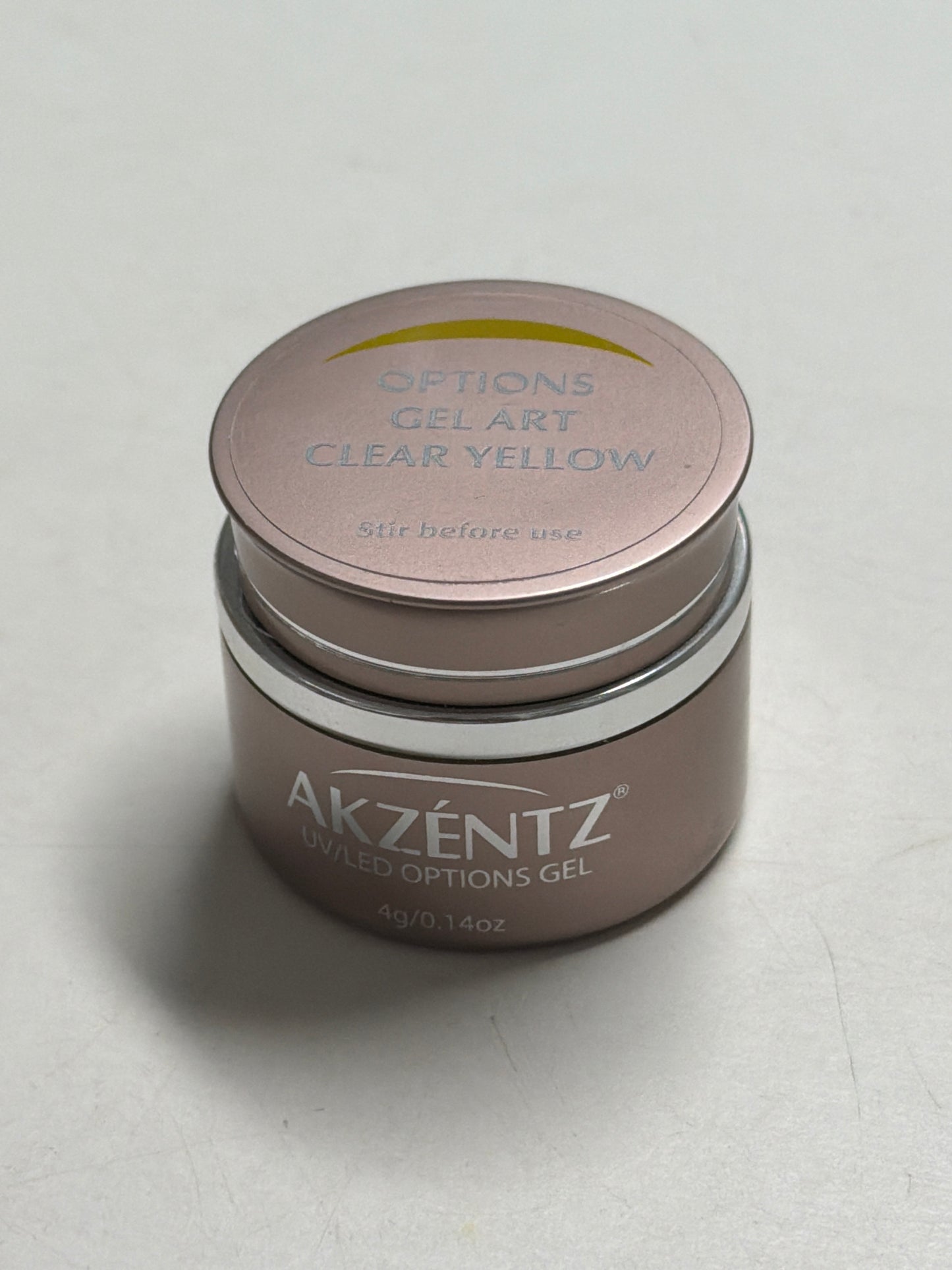 Option gel art clear yellow