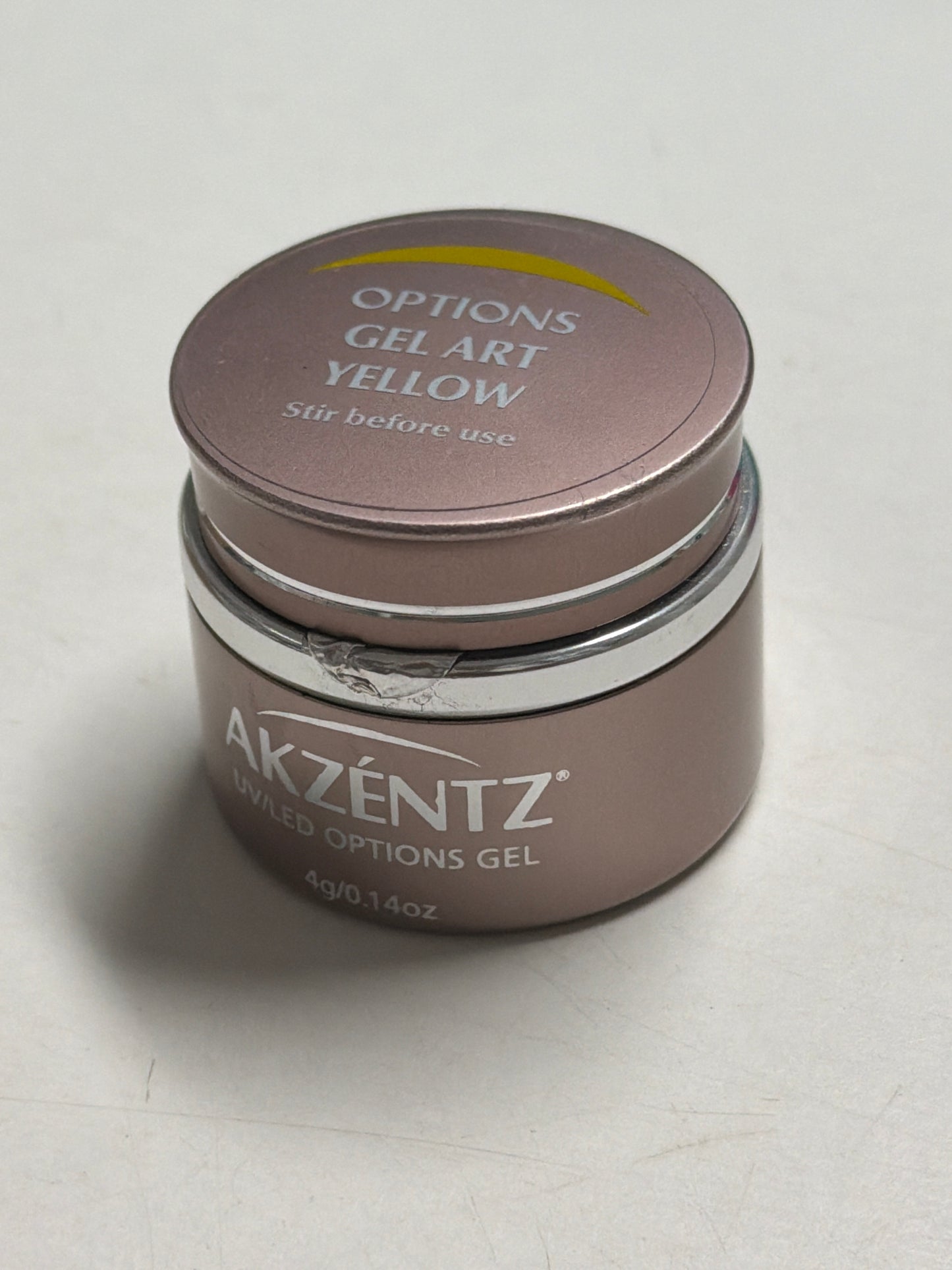 Option gel art yellow