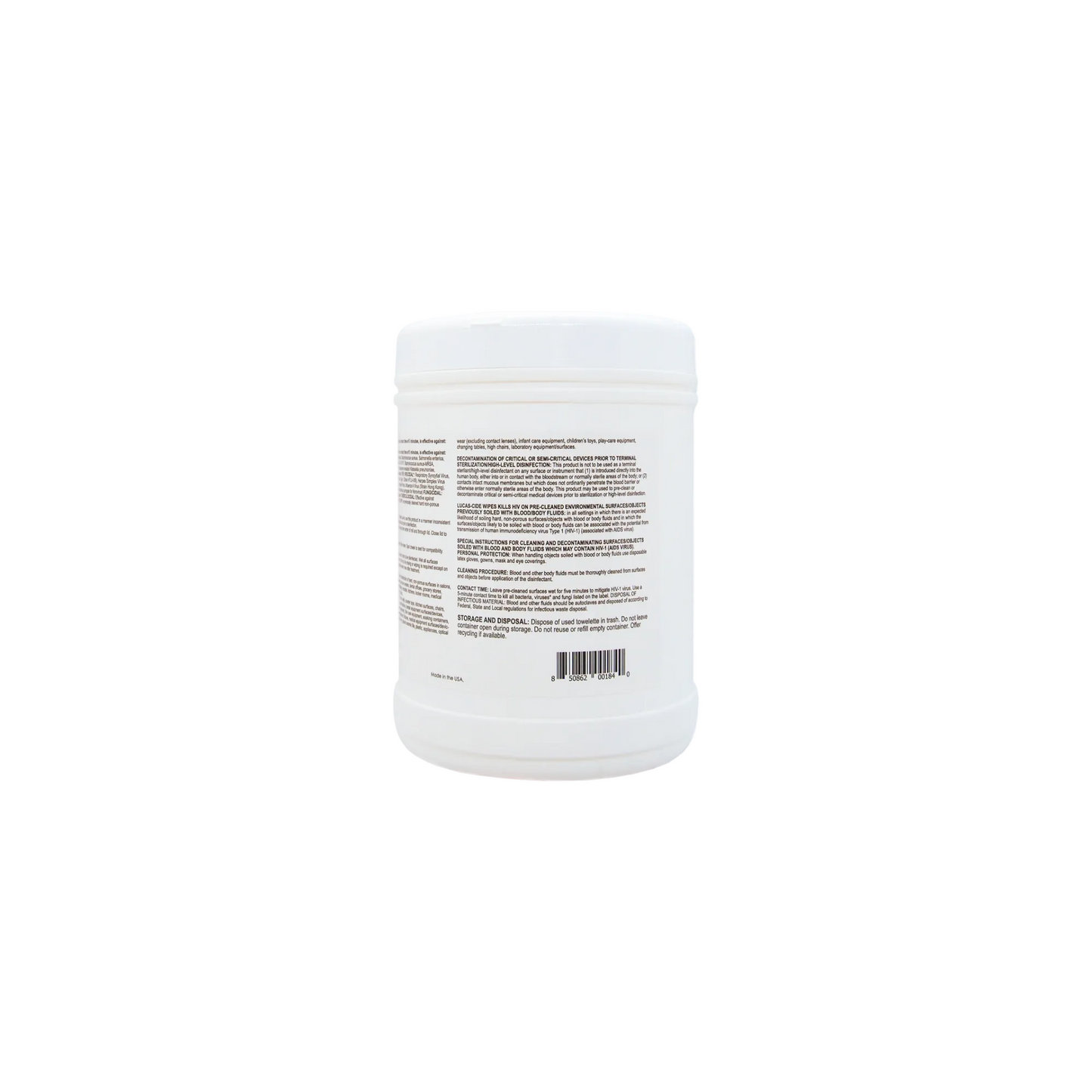 Lucas Cide Wipes