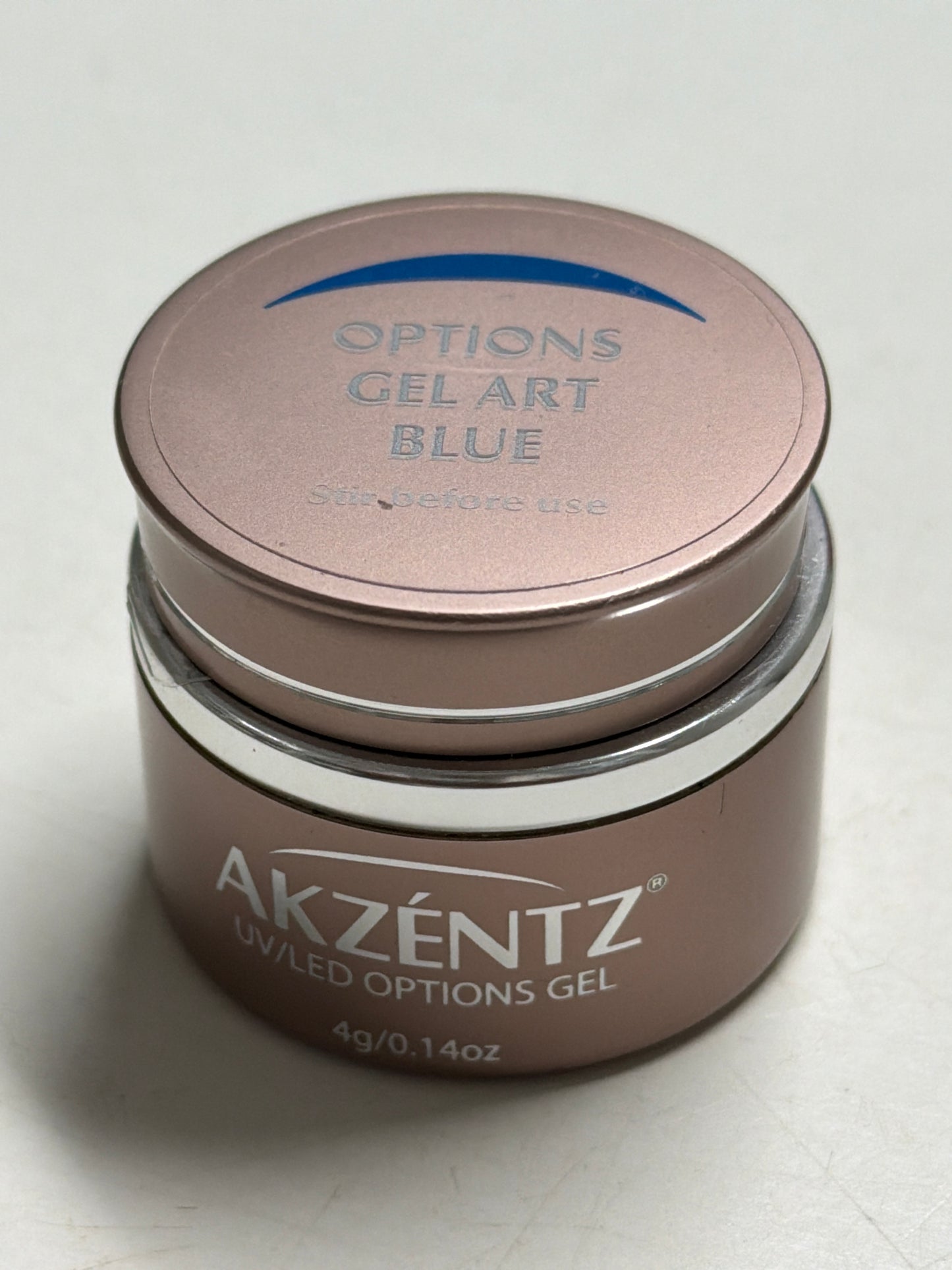 Option gel art blue