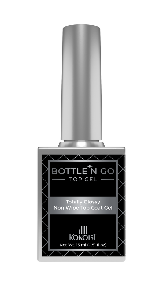 Kokoist- Bottle N' Go Totally Glossy Non Wipe Top Coat Gel