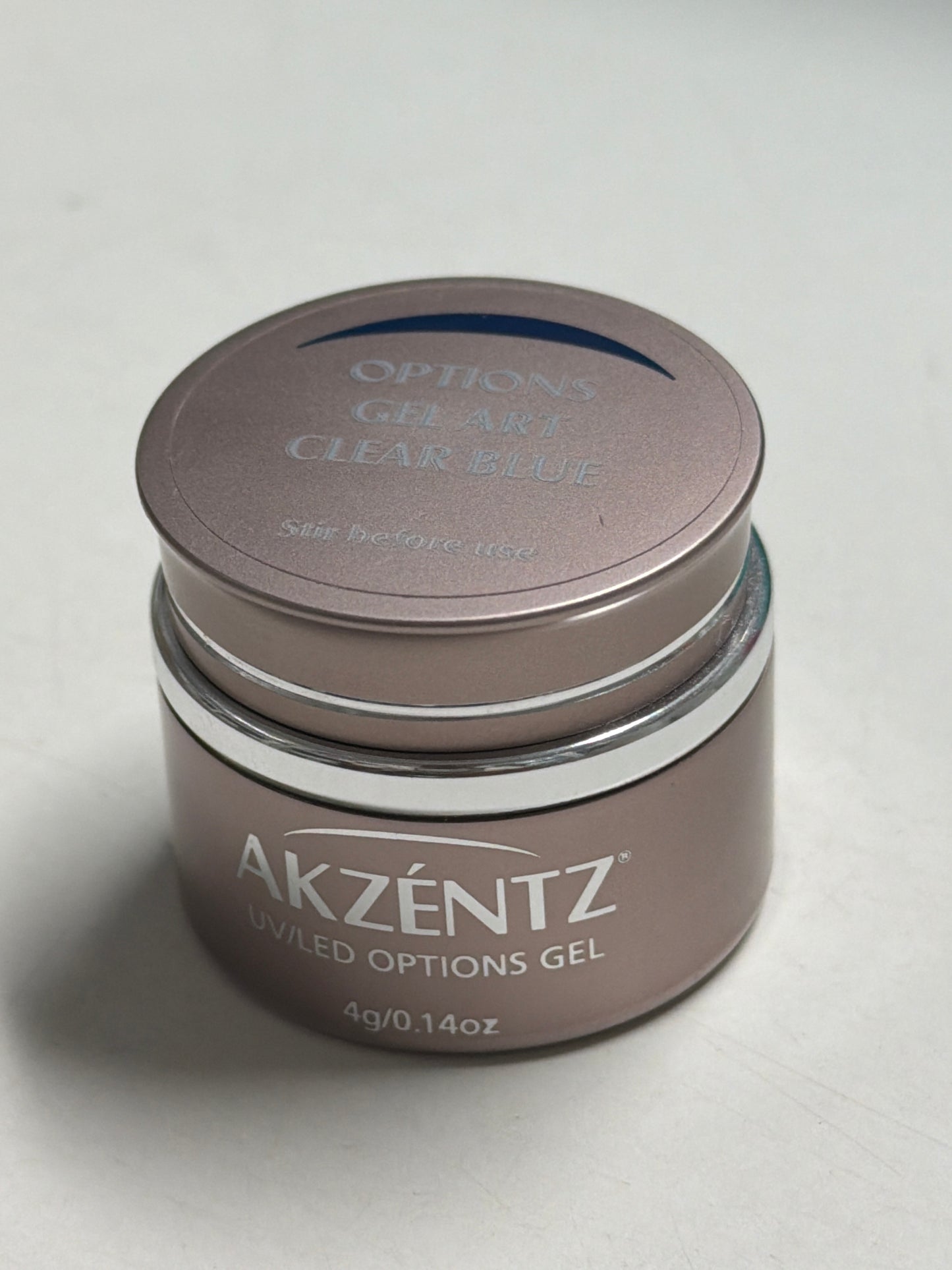 Option gel art clear blue