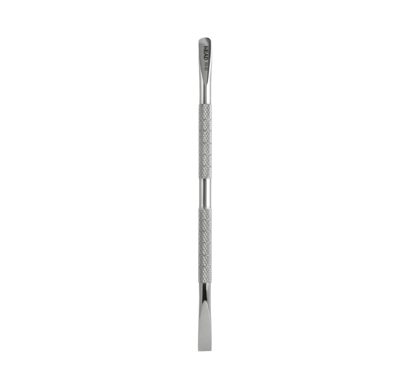 Head Beauty- PX-02 Professional cuticle pusher, Working parts: rounded end – straight end