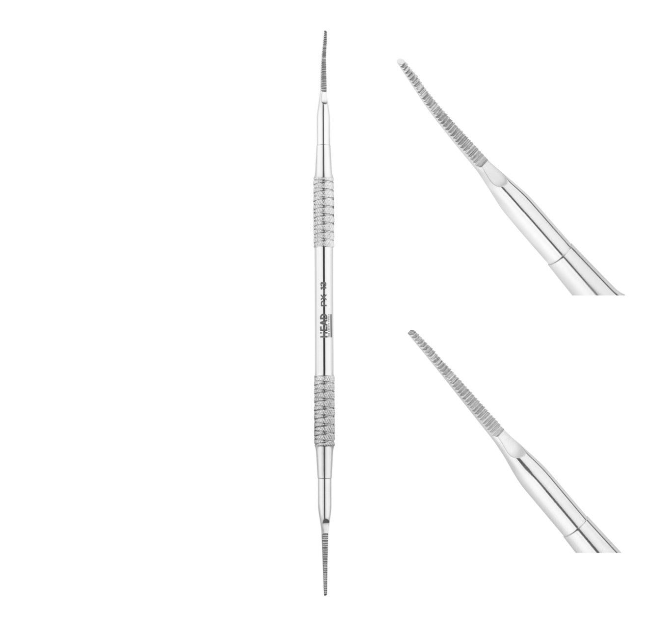 Head Beauty- PX-13 Professional pedicure file for ingrown nail, Working parts: double sided extractor