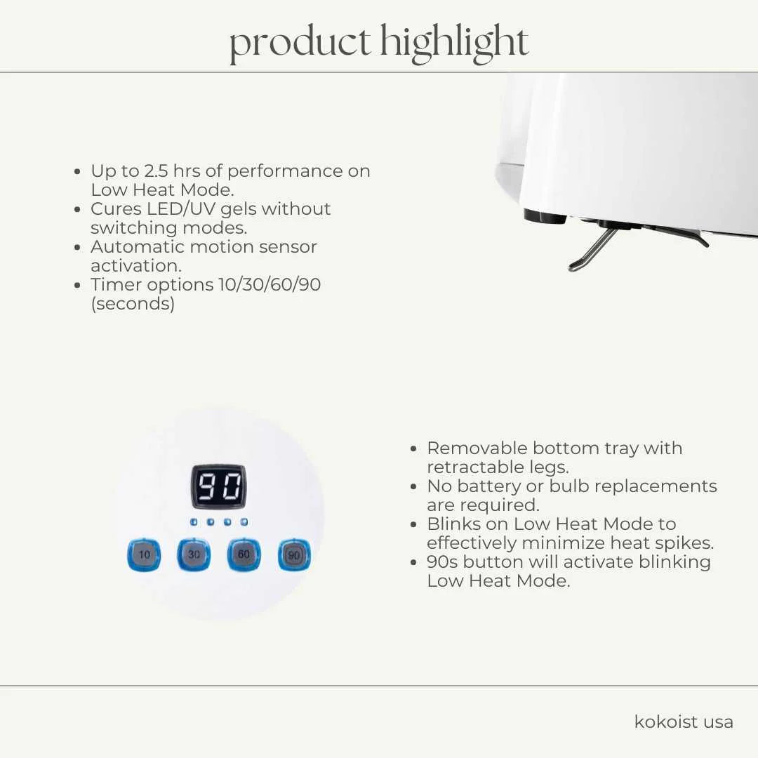 Kokoist Le Blanc LED & UV (Hybrid)