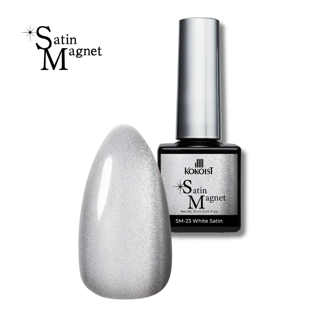 Kokoist- SATIN MAGNET SM-23 WHITE SATIN