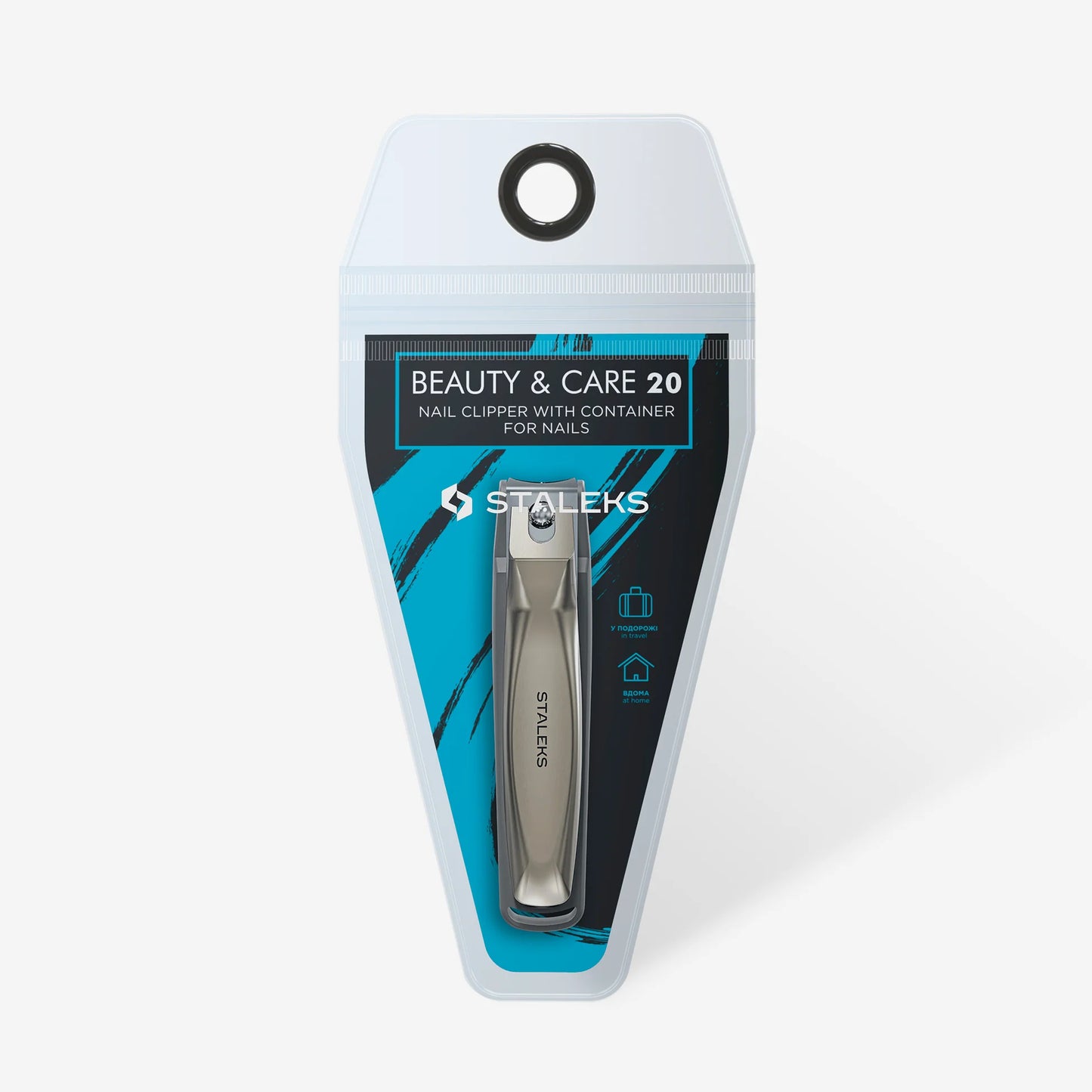 Staleks- Nail clipper with container for nails BEAUTY & CARE 20