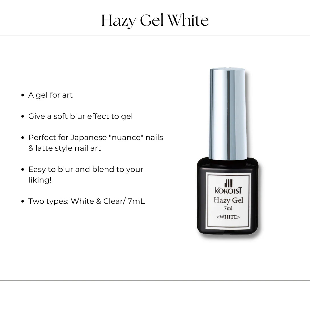 Kokoist- HAZY GEL WHITE 7ML