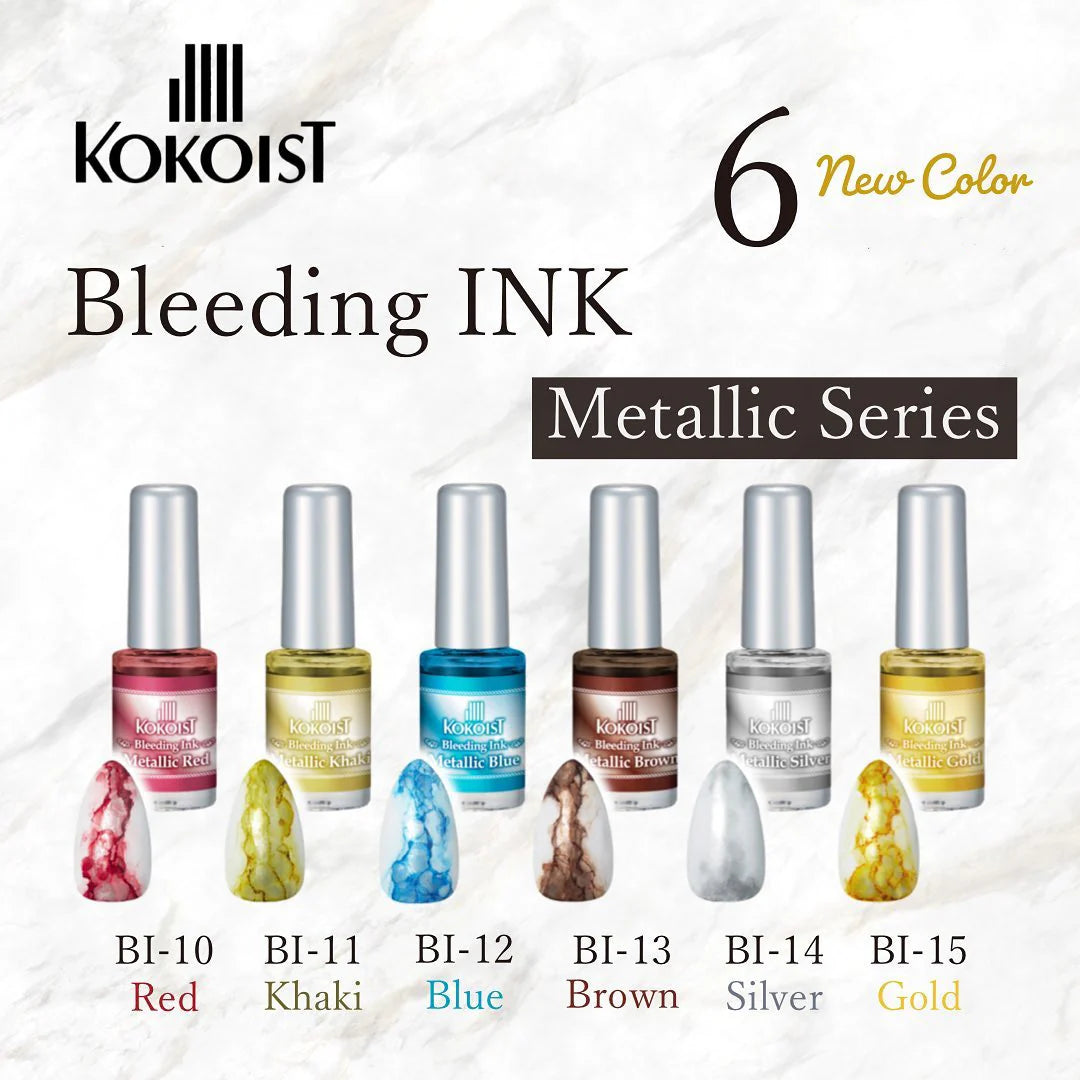 Kokoist- BI-10 BLEEDING INK METALLIC RED