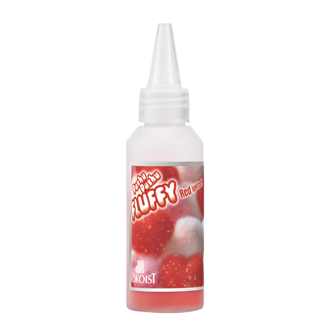 Kokoist- PUSHU PUSHU FLUFFY 08 RED GLITTER