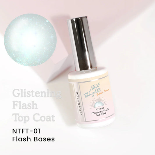 NTFT-01 GLISTENING FLASH TOP COAT GEL