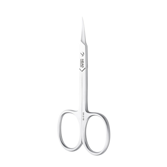 Head Beauty-SX-2-18 Professional cuticle scissors X-line 2, blades 18 mm, Classic