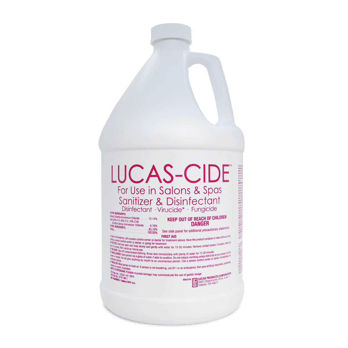 LUCAS-CIDE Concentrate Disinfectant – Gallon