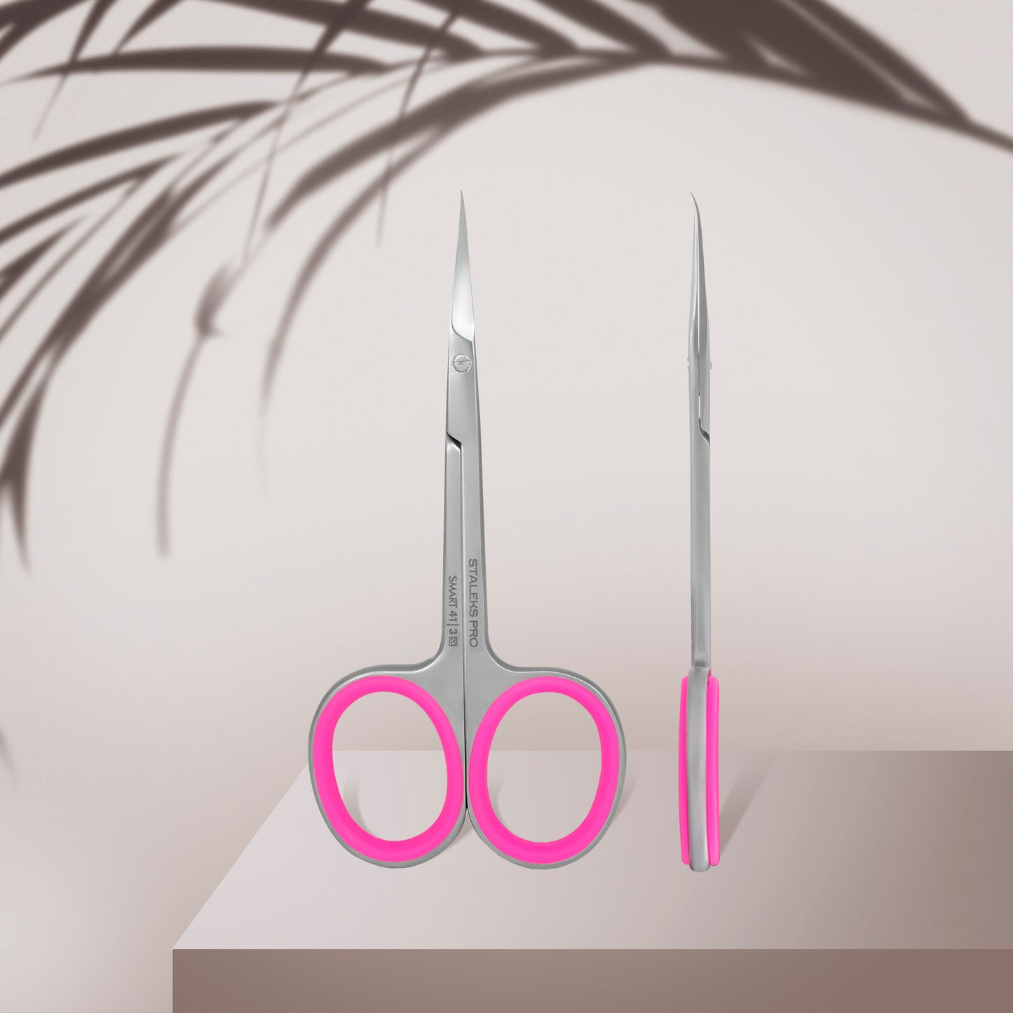 STALEKS- Professional cuticle scissors with hook SMART 41 TYPE 3 SS-41/3