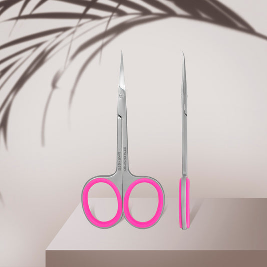 STALEKS- Professional cuticle scissors with hook SMART 41 TYPE 3 SS-41/3